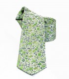          NM Slim Krawatte - Grün geblümt